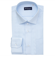 【吸水速乾】 ワイド 長袖 形態安定 ワイシャツ