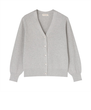 ニット 畔編み Ｖネック カーディガン レディース