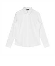 【透け防止】 レギュラー 長袖 形態安定 レディースシャツ