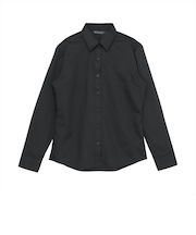 【透け防止】 レギュラー 長袖 形態安定 レディースシャツ