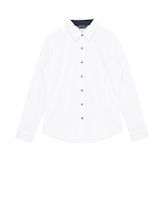 【透け防止】 レギュラー 長袖 形態安定 レディースシャツ