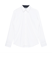 【透け防止】 レギュラー 長袖 形態安定 レディースシャツ