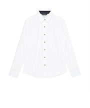 【透け防止】 レギュラー 長袖 形態安定 レディースシャツ