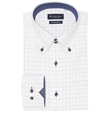 【超形態安定】 ボットーニ 長袖 形態安定 ワイシャツ