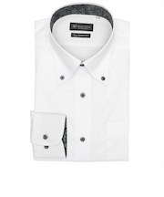 【超形態安定】 ボタンダウン 長袖 形態安定 ワイシャツ