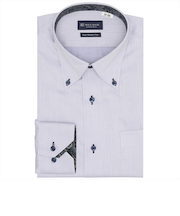 【超形態安定・大きいサイズ】 ボタンダウン 長袖 形態安定 ワイシャツ