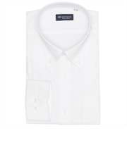 【大きいサイズ】 ボタンダウン 長袖 形態安定 ワイシャツ