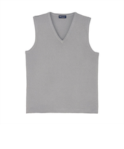 ニット メッシュ編地ベスト メンズ