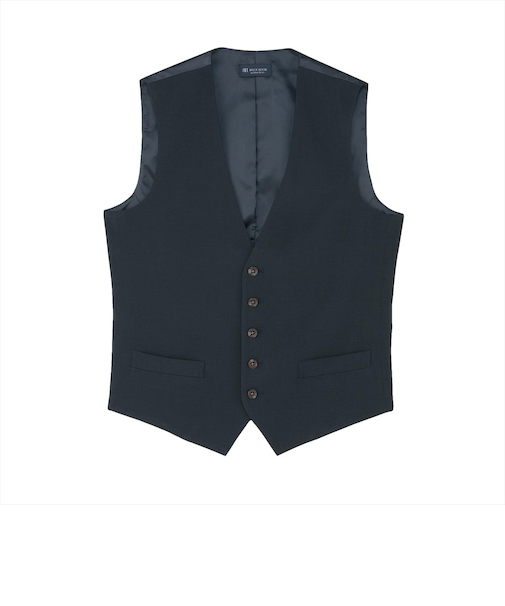 オール布帛仕様ジレ メンズ