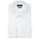 【透け防止・白無地】 レギュラー 長袖 形態安定 綿100% ワイシャツ