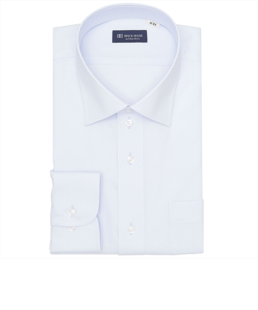 【COFREX】 ワイド 長袖 形態安定 ワイシャツ