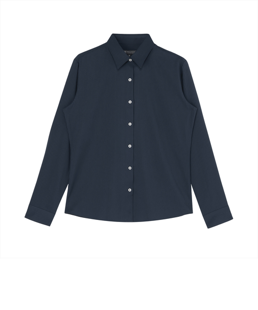 【COFREX】 レギュラー 長袖 形態安定 レディースシャツ