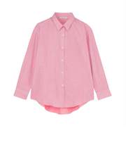 【Pitta Re:)】 ふわっとガーゼシャツ ワイドシルエット 長袖 綿100% レディース カジュアルシャツ