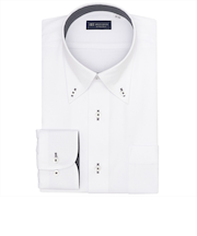 【COFREX】 ボタンダウン 長袖 形態安定 ワイシャツ