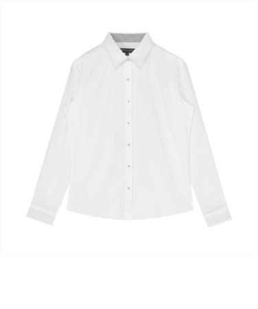 【COFREX】 レギュラー 長袖 形態安定 レディースシャツ