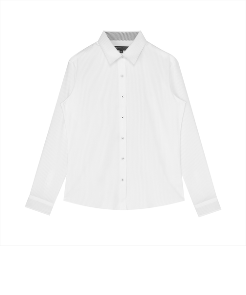 【COFREX】 レギュラー 長袖 形態安定 レディースシャツ