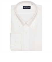 【大きいサイズ】 ボタンダウン 長袖 形態安定 ワイシャツ