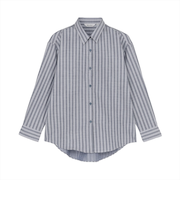 【Pitta Re:)】 ふわっとガーゼシャツ ワイドシルエット 長袖 綿100% レディース カジュアルシャツ