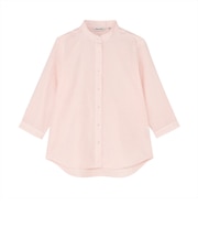 【Pitta Re:)】ふわっとガーゼシャツ レギュラーシルエット 七分袖 綿100% レディース カジュアルシャツ