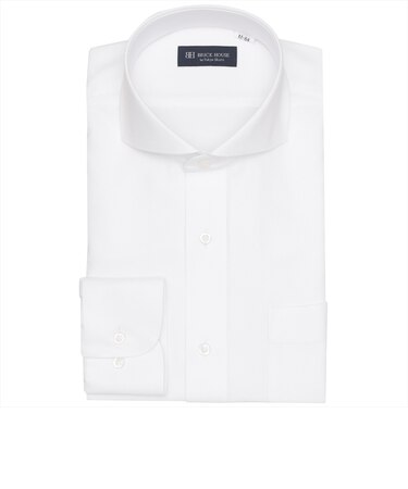 【COFREX】 ホリゾンタルワイド 長袖 形態安定 ワイシャツ