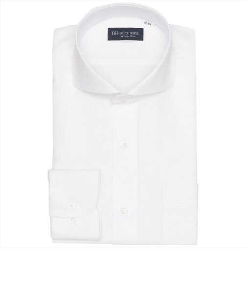 【COFREX】 ホリゾンタルワイド 長袖 形態安定 ワイシャツ