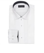 【吸水速乾】 ワイド 長袖 形態安定 ワイシャツ