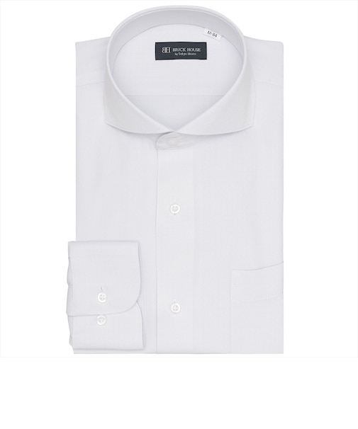 【COFREX】 ホリゾンタルワイド 長袖 形態安定 ワイシャツ