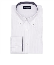 【COFREX】 ボタンダウン 長袖 形態安定 ワイシャツ