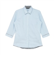 【透け防止】 レギュラー 七分袖 形態安定 レディースシャツ