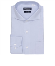 【超形態安定】 ホリゾンタルワイド 長袖 形態安定 ワイシャツ