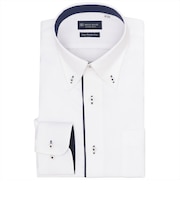 【超形態安定】 ボタンダウン 長袖 形態安定 ワイシャツ