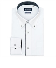 【超形態安定】 ボタンダウン 長袖 形態安定 ワイシャツ