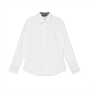 【透け防止】 レギュラー 長袖 形態安定 レディースシャツ