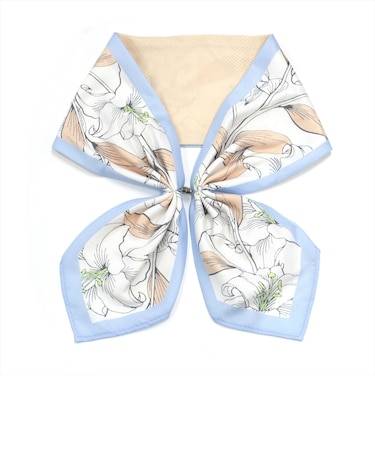 ひんやりワンタッチ スカーフ レディース