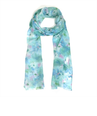 UV 接触冷感 レーヨンストール レディース