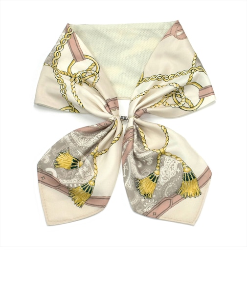 ひんやりワンタッチ スカーフ レディース