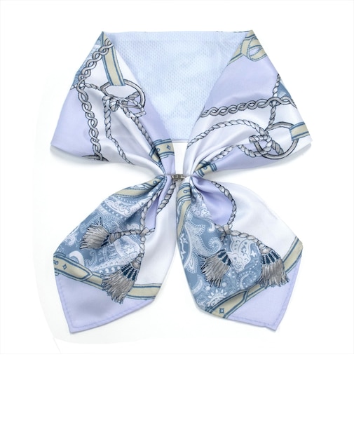 ひんやりワンタッチ スカーフ レディース