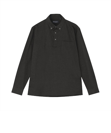 ポロシャツ 長袖 綿100% ビズポロ メンズ