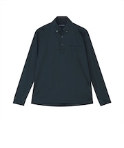 ポロシャツ 長袖 綿100% ビズポロ メンズ