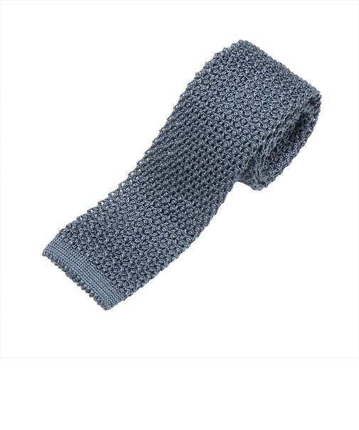 ネクタイ ニットタイ 絹100% ビジネス フォーマル