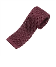 ネクタイ ニットタイ 絹100% ビジネス フォーマル