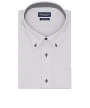 【超形態安定】【吸水速乾】 ボタンダウン 半袖 形態安定 ワイシャツ 大きいサイズ