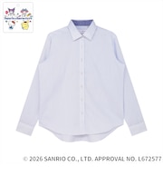 【サンリオキャラクターズ×TOKYO SHIRTS】 ワイド 長袖 形態安定 レディースシャツ