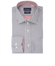 【超形態安定】 ワイド 長袖 形態安定 綿100% ワイシャツ