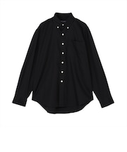 カジュアルシャツ リラックス ブロードシャツ ボタンダウン 長袖 メンズ