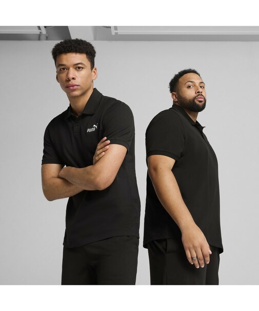 メンズ ESS NO. 1 ロゴ ピケ 半袖 ポロシャツ ESS No. 1 Logo Pique Polo