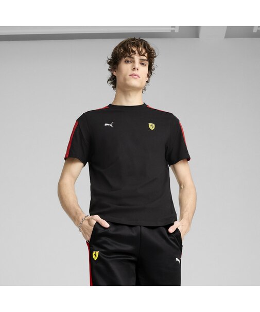 メンズ フェラーリ レース MT7 半袖 Tシャツ