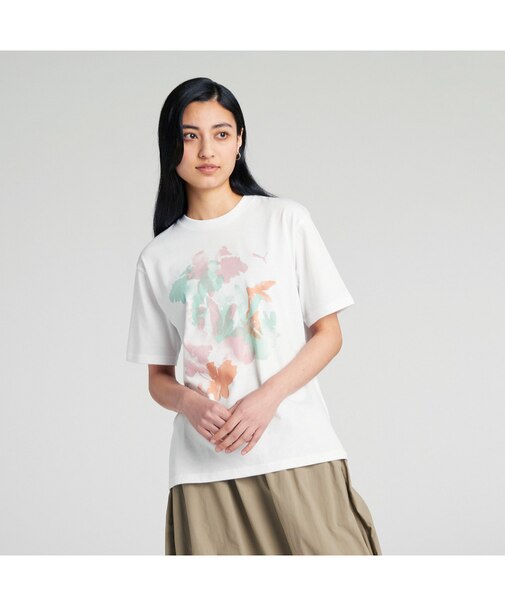 ウィメンズ サマー MX グラフィック 半袖 Tシャツ