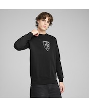 メンズ フェラーリ レース ビッグ シールド クルー スウェット