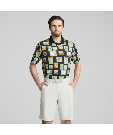 メンズ ゴルフ PUMA x ARNOLD PALMER フォト 半袖 ポロシャツ